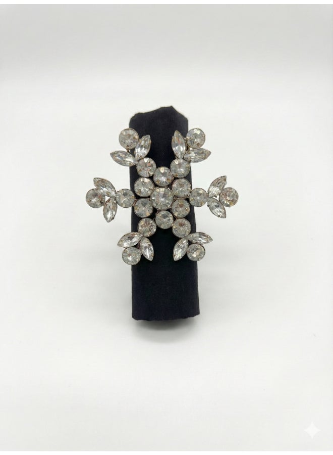 Mainstays طقم مفارش طاولة أنيق من 13 قطعة باللون الأسود 33 × 48 سم، 100% قطن - Image 4